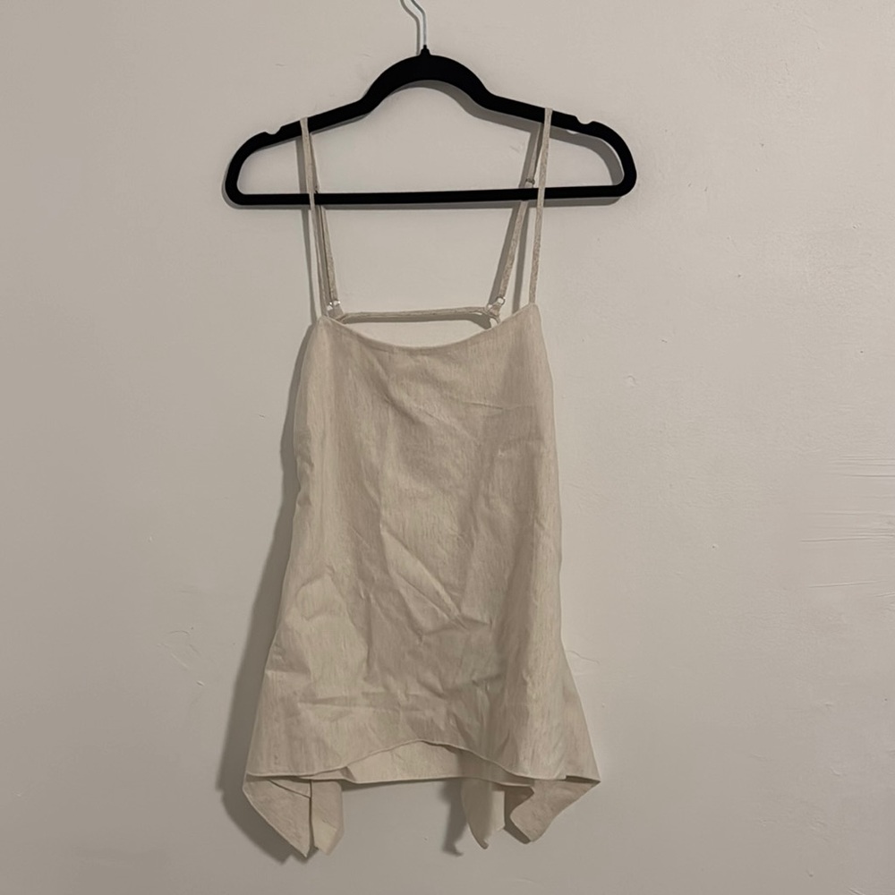 Cream Women's Top